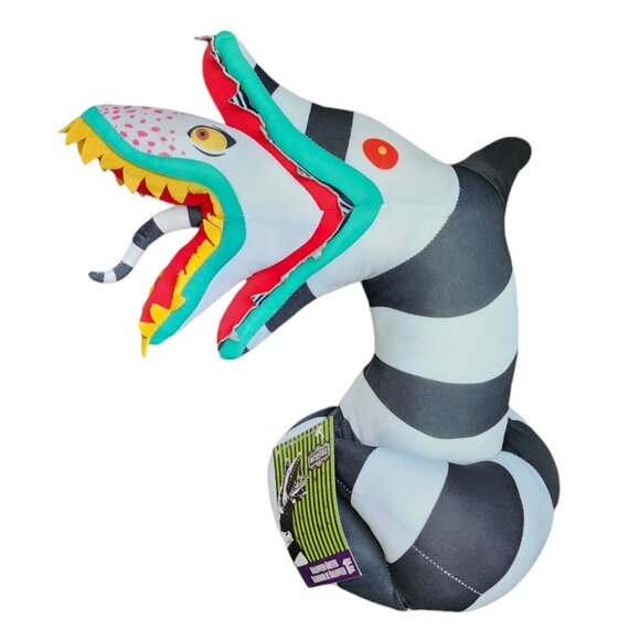 Gemmy Other - Beetlejuice 17” Plush Sandworm Halloween Greeter